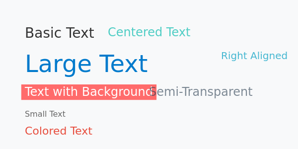 Basic Text Example